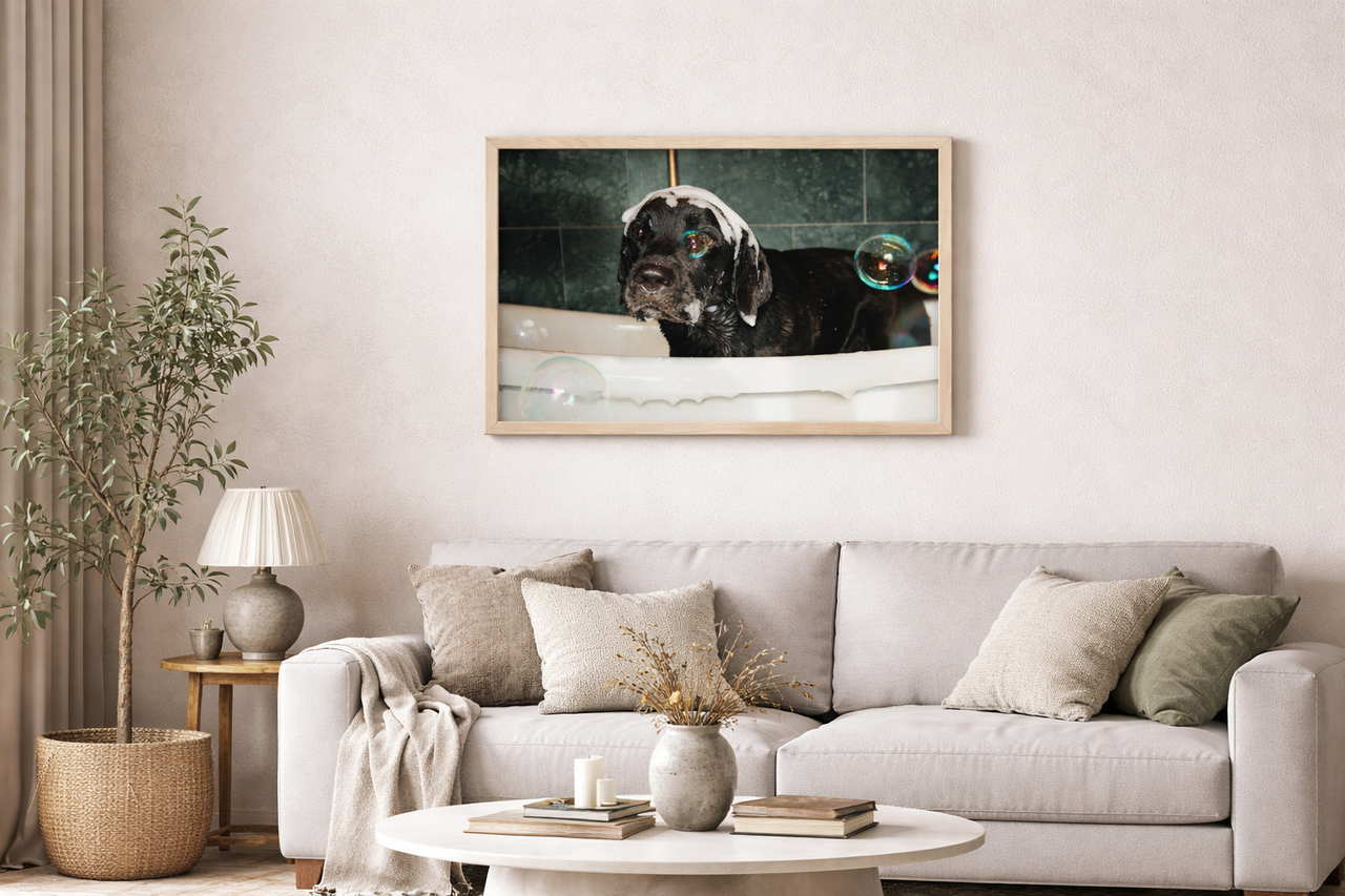 Elvis Print – Shiny Shiny Bubbles