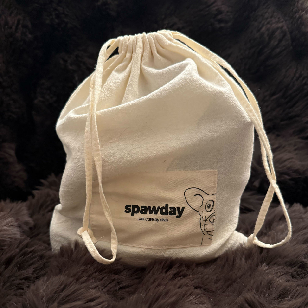 Elvis Spa Bag - Natural Cotton