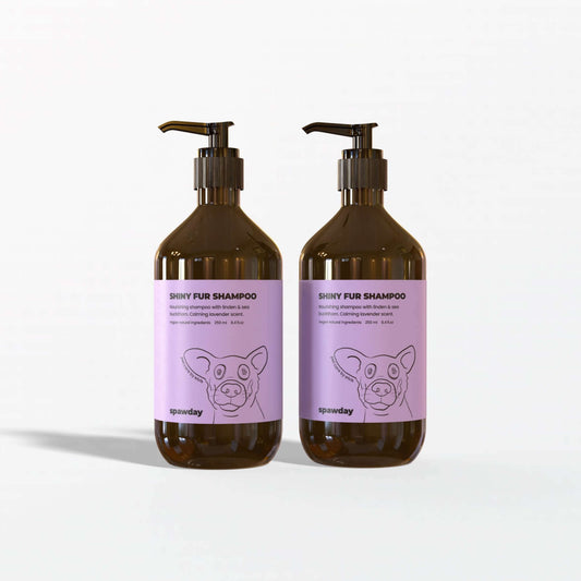 Shiny Fur Shampoo 2 pack – For Oily Hair & Dry Skin